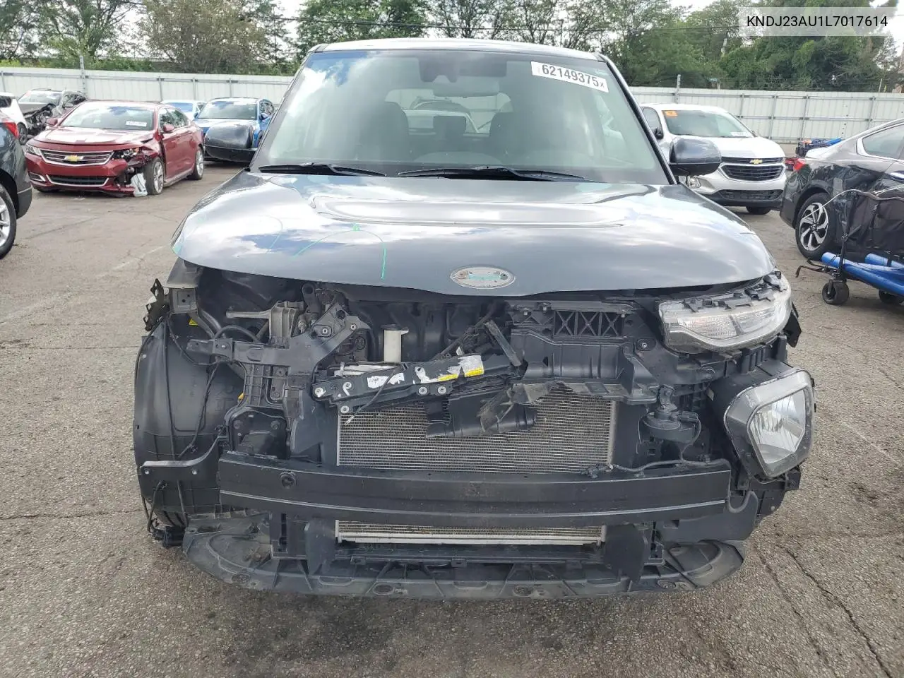 2020 Kia Soul Lx VIN: KNDJ23AU1L7017614 Lot: 62149375