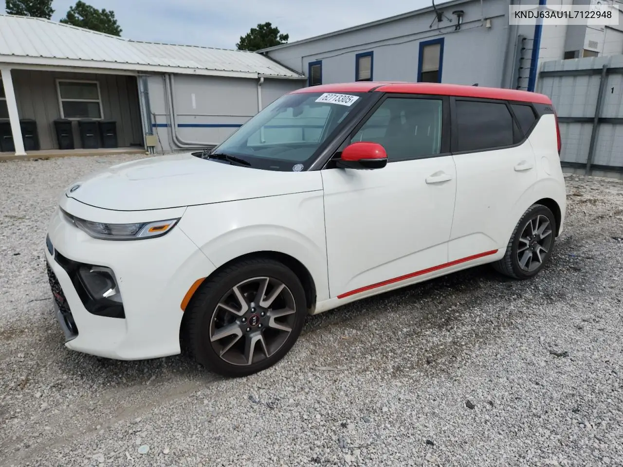 2020 Kia Soul Gt Line VIN: KNDJ63AU1L7122948 Lot: 62713305