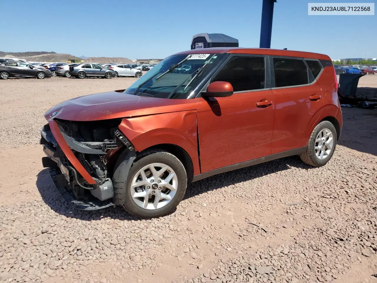 2020 Kia Soul Lx VIN: KNDJ23AU8L7122568 Lot: 62777425