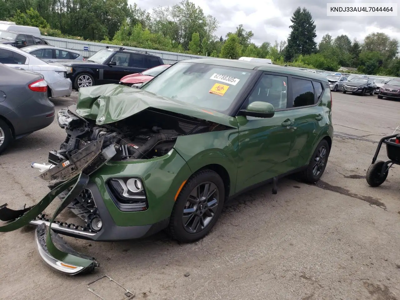 2020 Kia Soul Ex VIN: KNDJ33AU4L7044464 Lot: 62788305