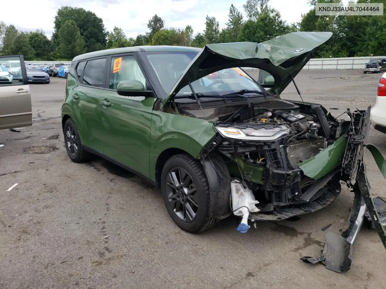 2020 Kia Soul Ex VIN: KNDJ33AU4L7044464 Lot: 62788305