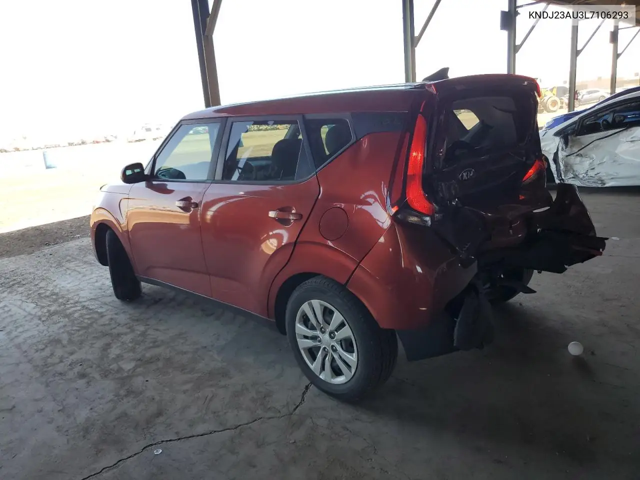 2020 Kia Soul Lx VIN: KNDJ23AU3L7106293 Lot: 62910065