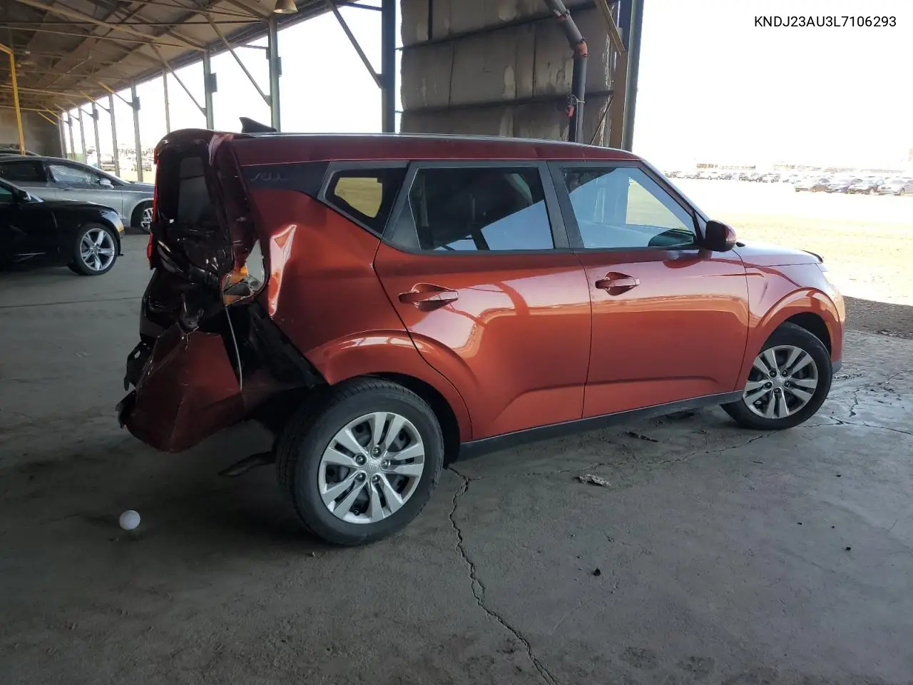 2020 Kia Soul Lx VIN: KNDJ23AU3L7106293 Lot: 62910065
