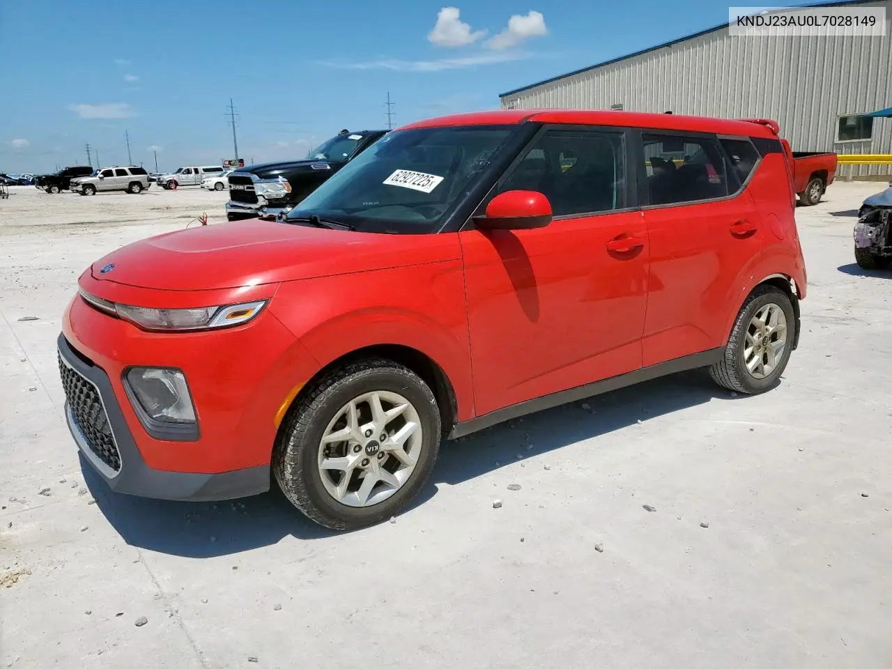 2020 Kia Soul Lx VIN: KNDJ23AU0L7028149 Lot: 62927225