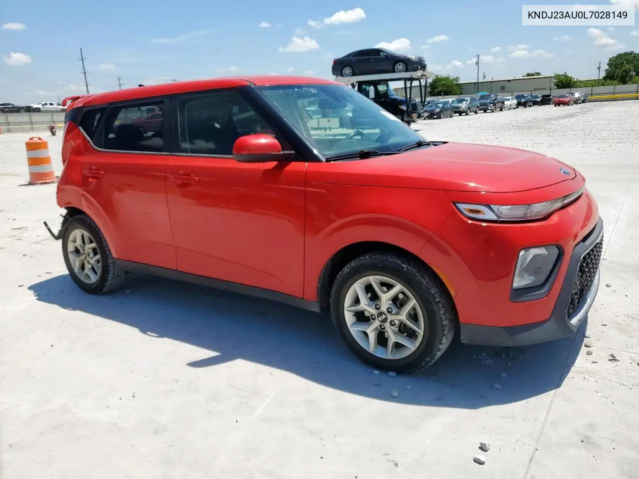 2020 Kia Soul Lx VIN: KNDJ23AU0L7028149 Lot: 62927225