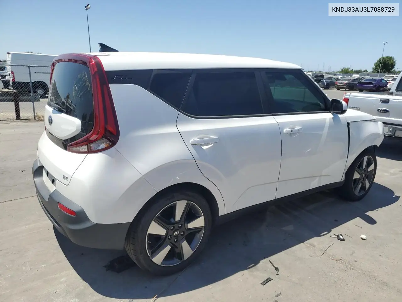 2020 Kia Soul Ex VIN: KNDJ33AU3L7088729 Lot: 62957315