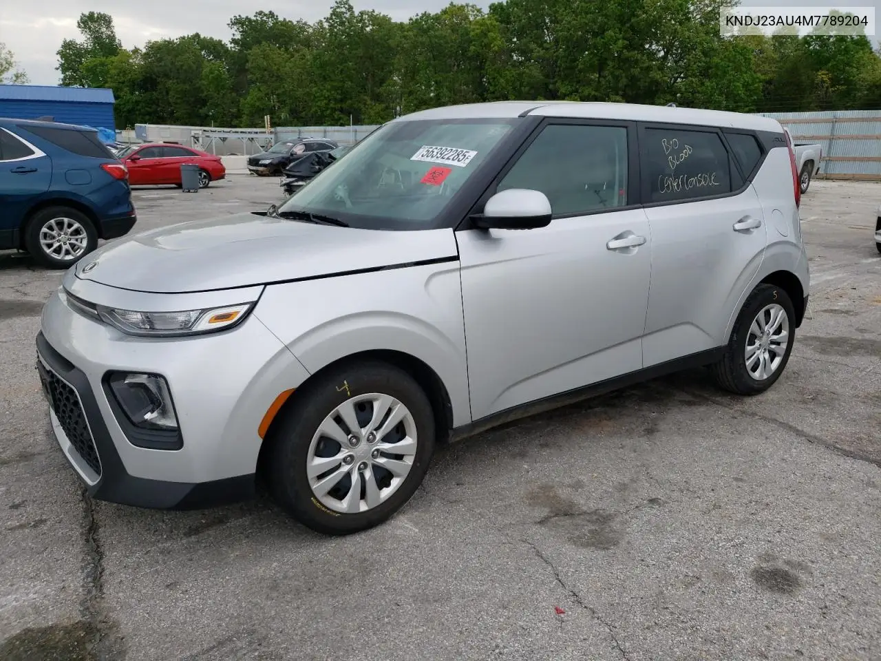 2021 Kia Soul Lx VIN: KNDJ23AU4M7789204 Lot: 56392285