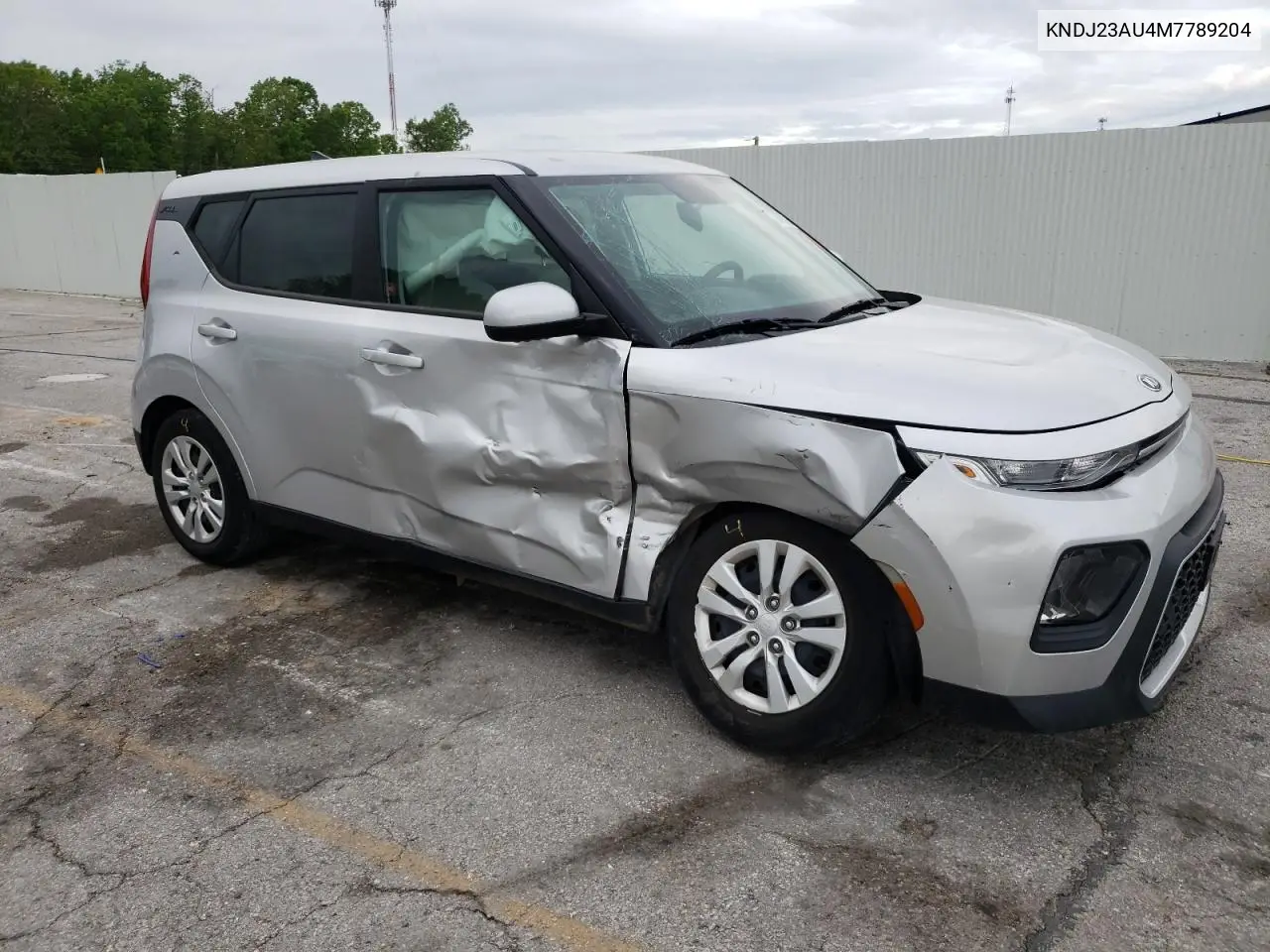 2021 Kia Soul Lx VIN: KNDJ23AU4M7789204 Lot: 56392285