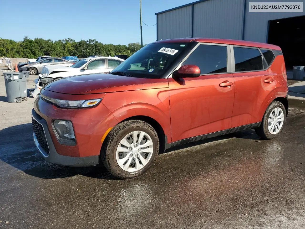 2021 Kia Soul Lx VIN: KNDJ23AU2M7792070 Lot: 56409145
