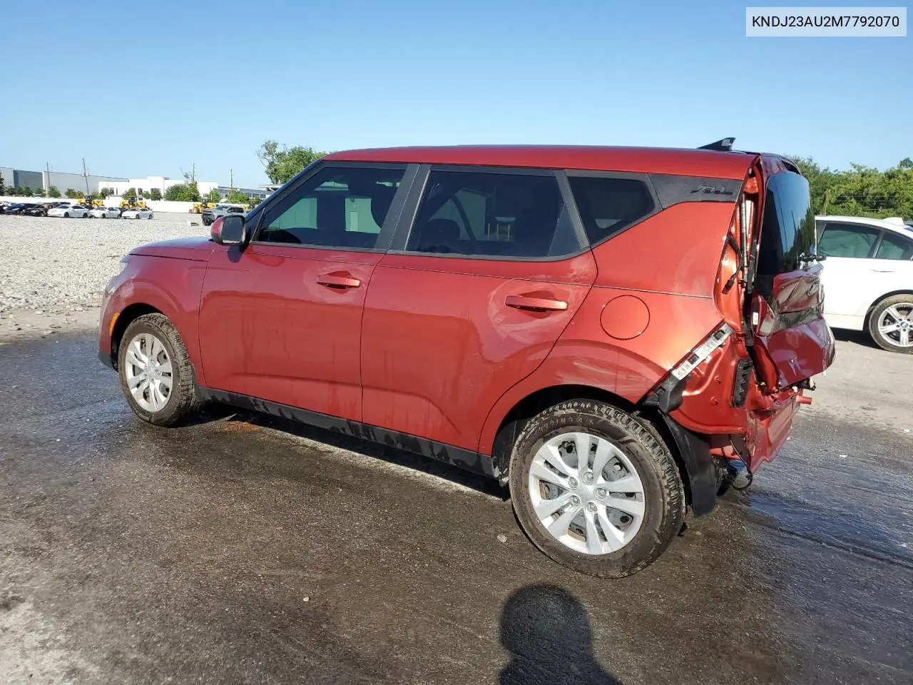 2021 Kia Soul Lx VIN: KNDJ23AU2M7792070 Lot: 56409145