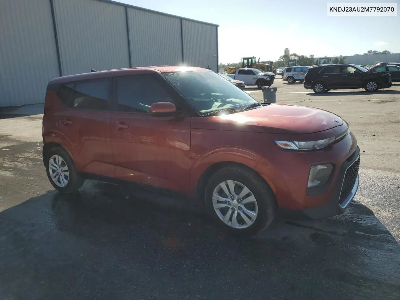 2021 Kia Soul Lx VIN: KNDJ23AU2M7792070 Lot: 56409145