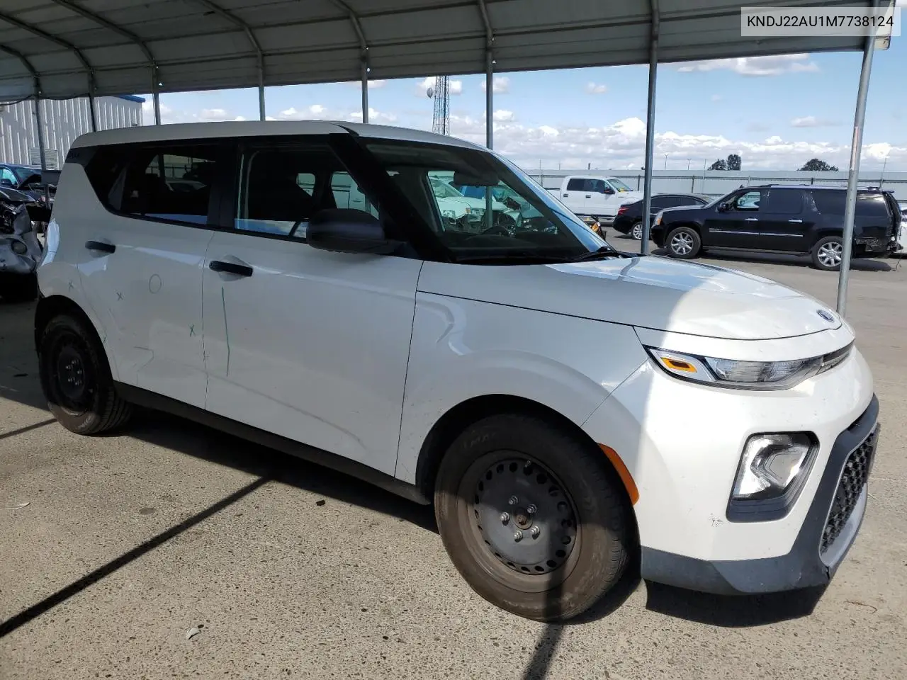 2021 Kia Soul Lx VIN: KNDJ22AU1M7738124 Lot: 56599765