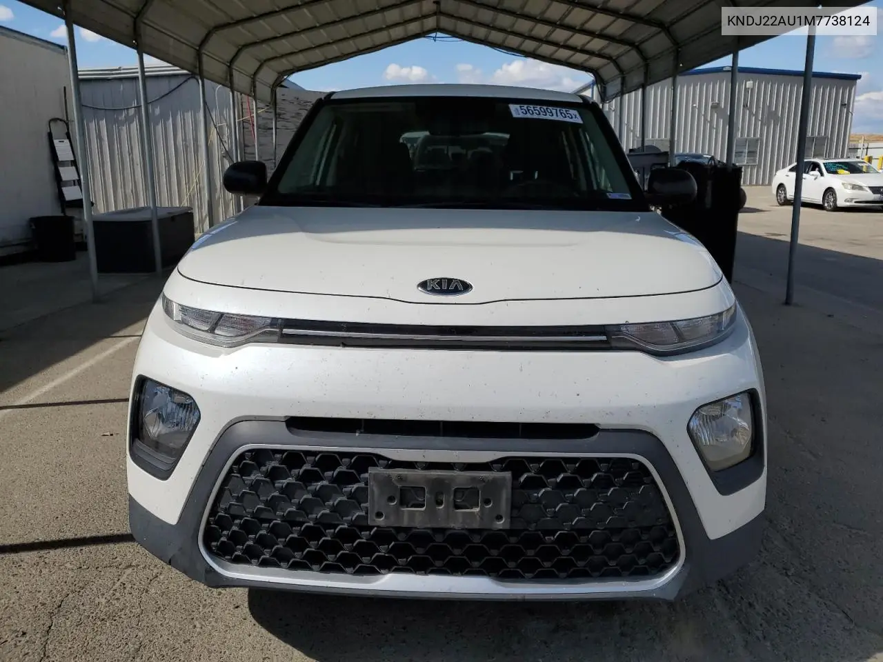 2021 Kia Soul Lx VIN: KNDJ22AU1M7738124 Lot: 56599765