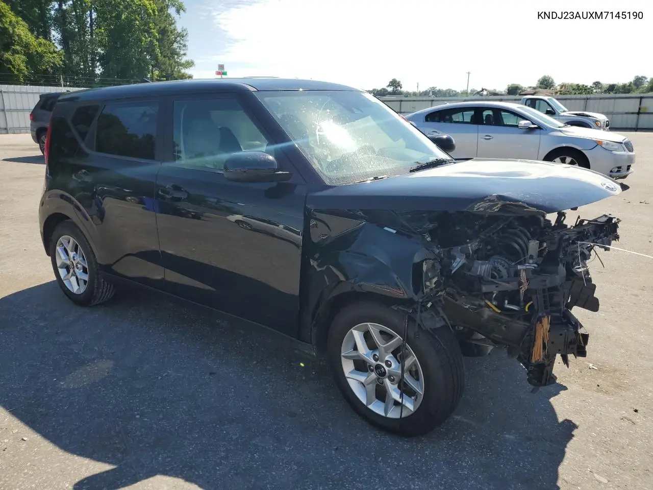 2021 Kia Soul Lx VIN: KNDJ23AUXM7145190 Lot: 56653545