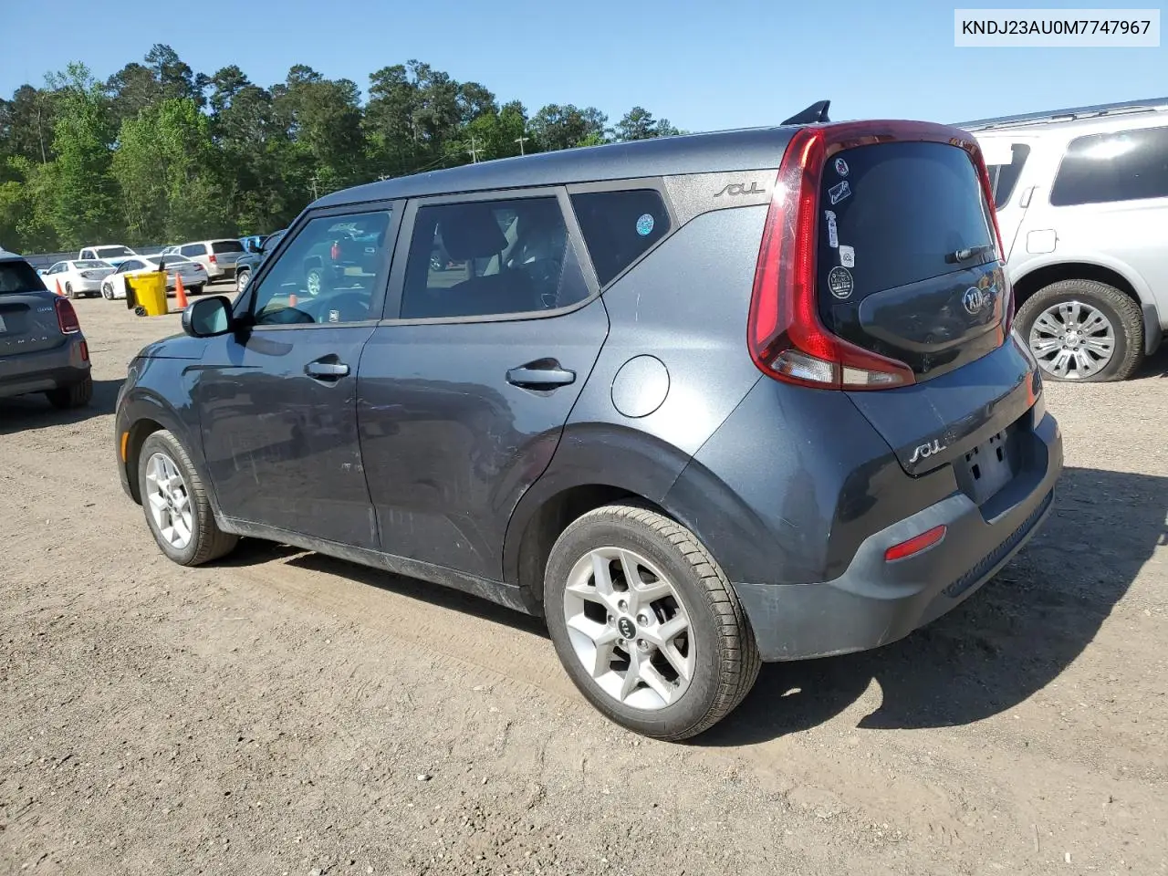 2021 Kia Soul Lx VIN: KNDJ23AU0M7747967 Lot: 56935425