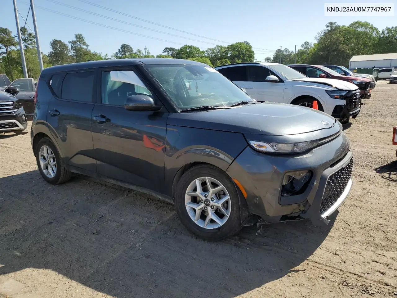 2021 Kia Soul Lx VIN: KNDJ23AU0M7747967 Lot: 56935425