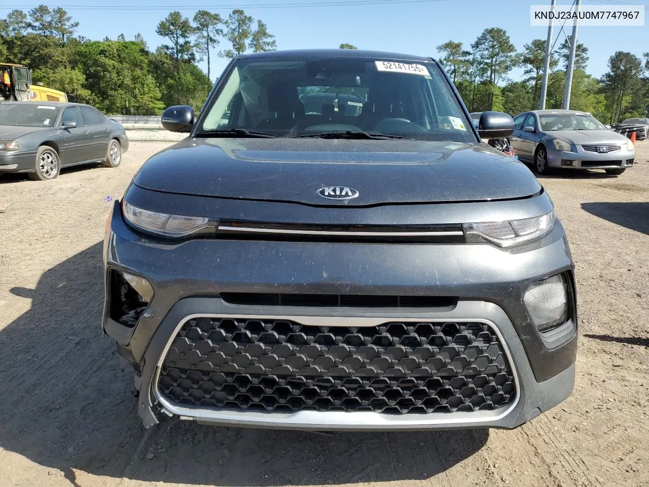 2021 Kia Soul Lx VIN: KNDJ23AU0M7747967 Lot: 56935425