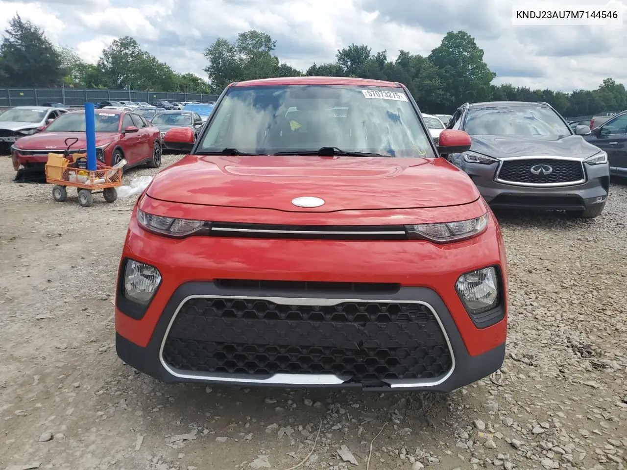 2021 Kia Soul Lx VIN: KNDJ23AU7M7144546 Lot: 57073275