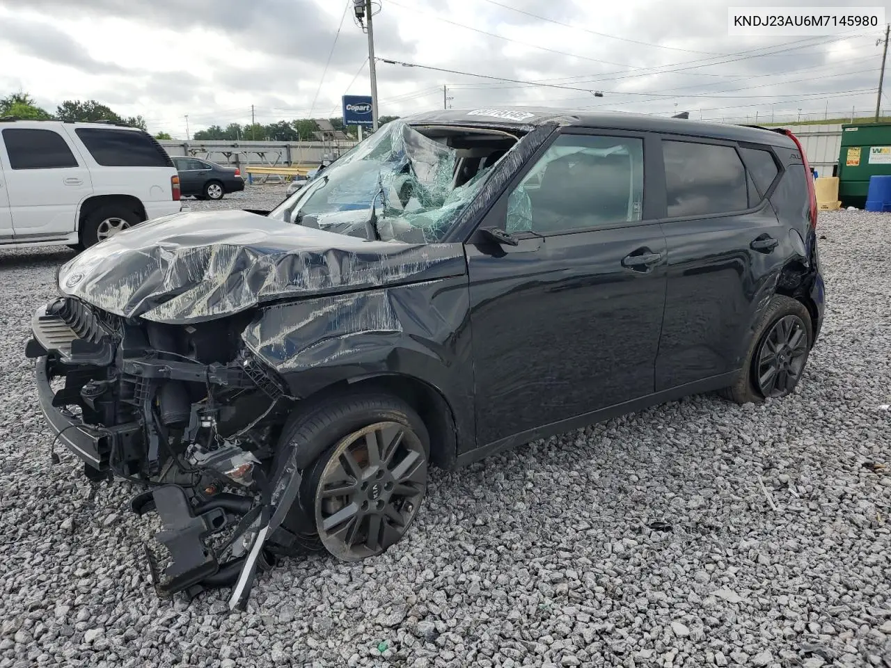 2021 Kia Soul Lx VIN: KNDJ23AU6M7145980 Lot: 57715145