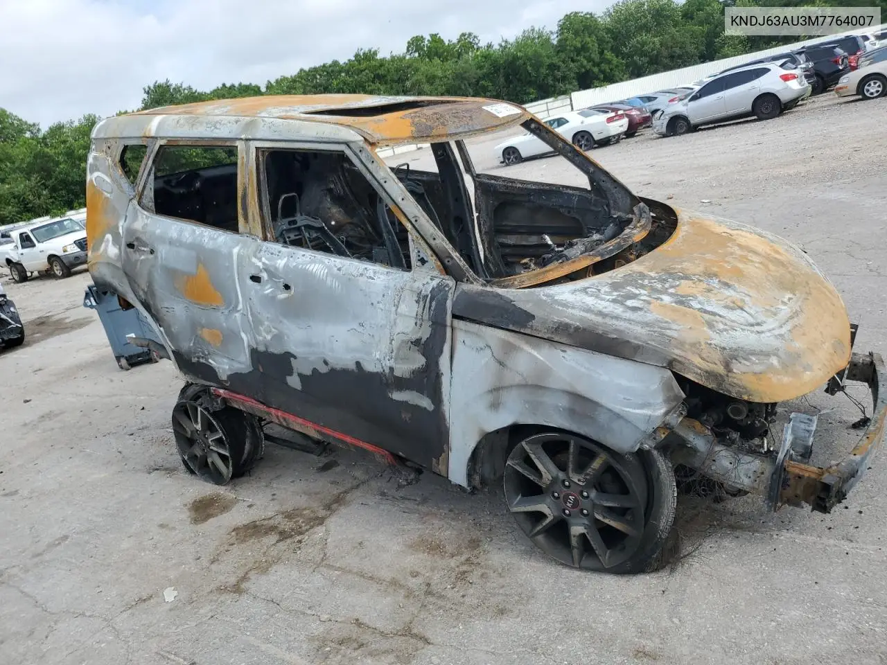 2021 Kia Soul Gt Line VIN: KNDJ63AU3M7764007 Lot: 59773865