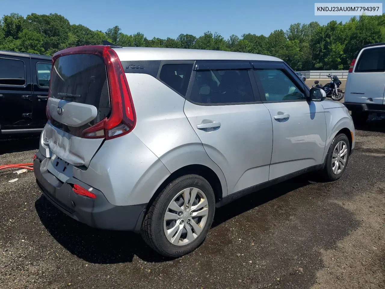 2021 Kia Soul Lx VIN: KNDJ23AU0M7794397 Lot: 61355985