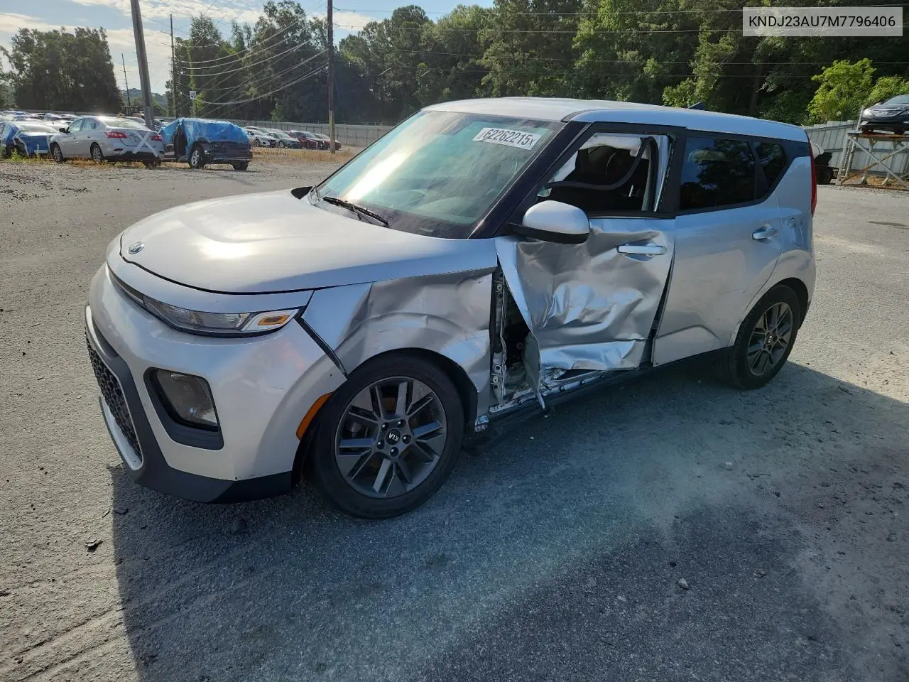 2021 Kia Soul Lx VIN: KNDJ23AU7M7796406 Lot: 62262215
