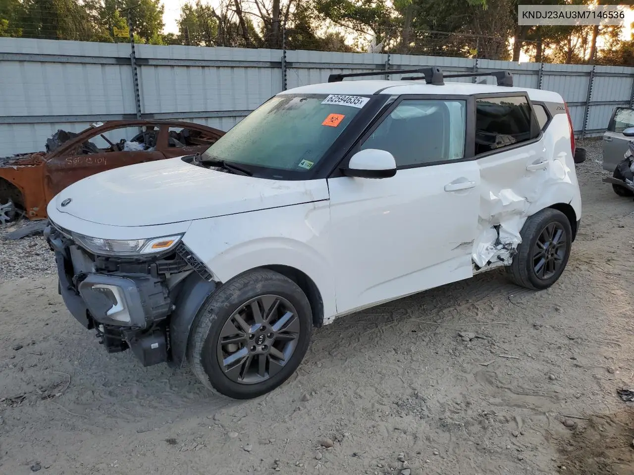 2021 Kia Soul Lx VIN: KNDJ23AU3M7146536 Lot: 62594635