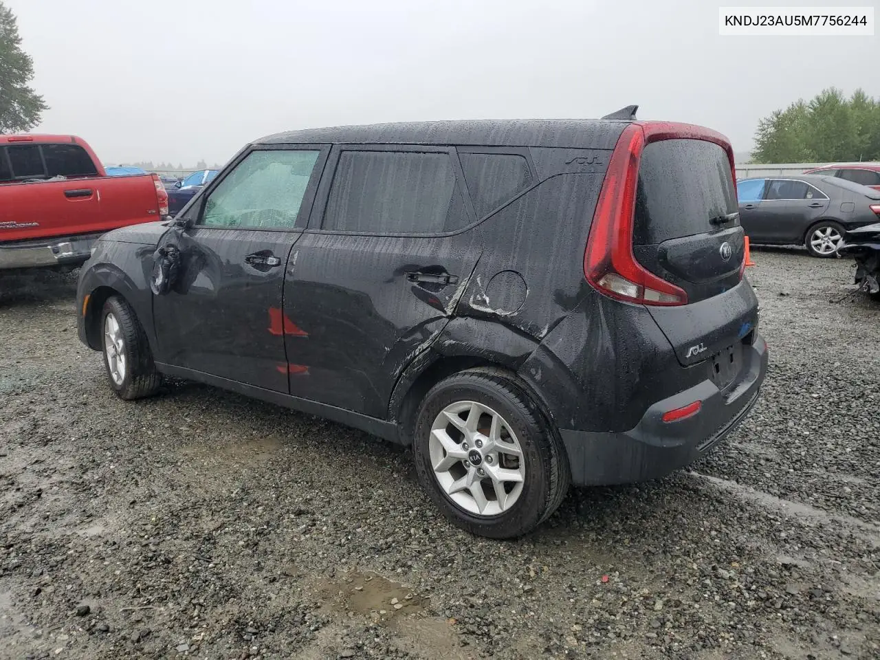 2021 Kia Soul Lx VIN: KNDJ23AU5M7756244 Lot: 62750455