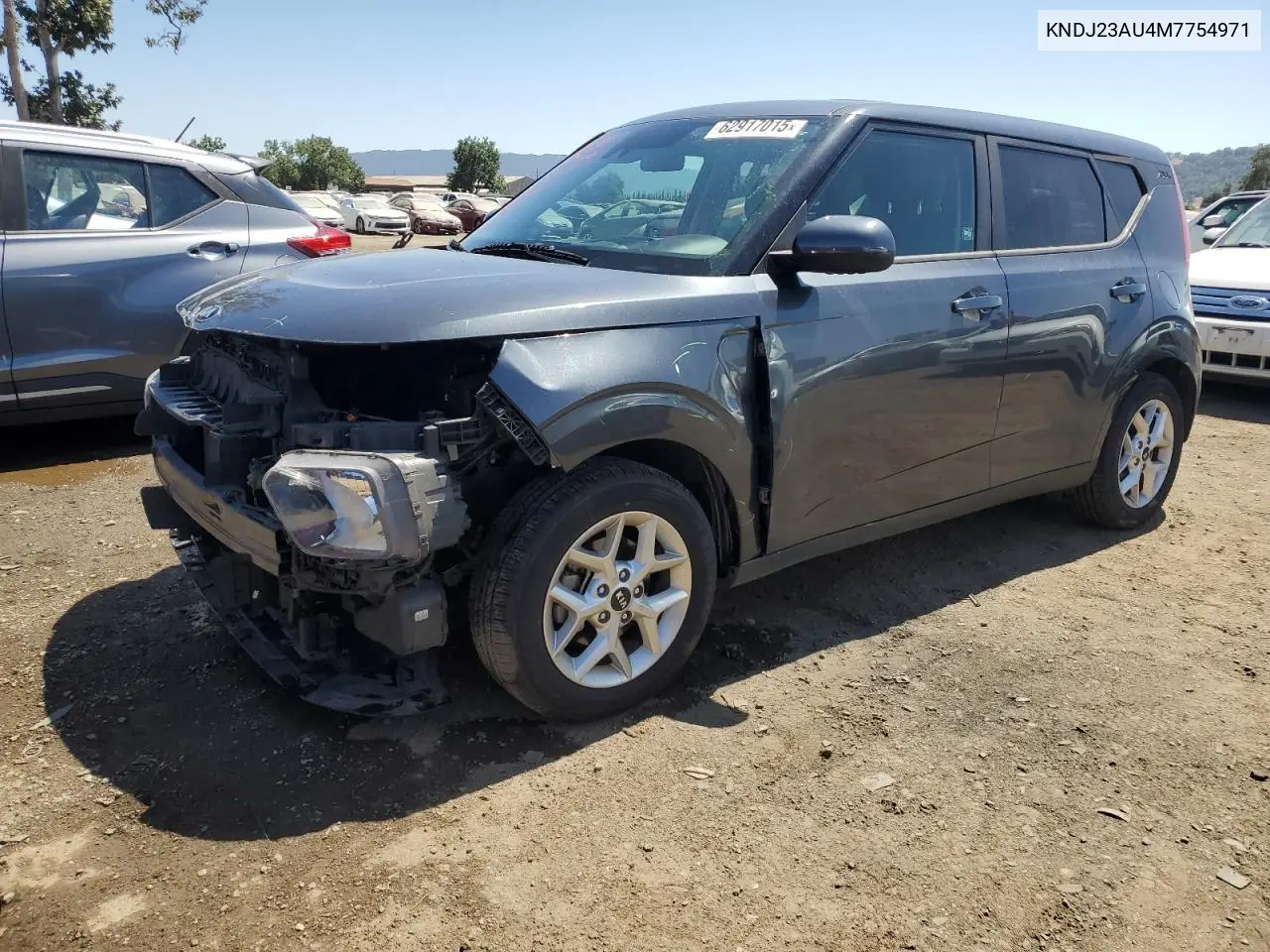2021 Kia Soul Lx VIN: KNDJ23AU4M7754971 Lot: 62917015
