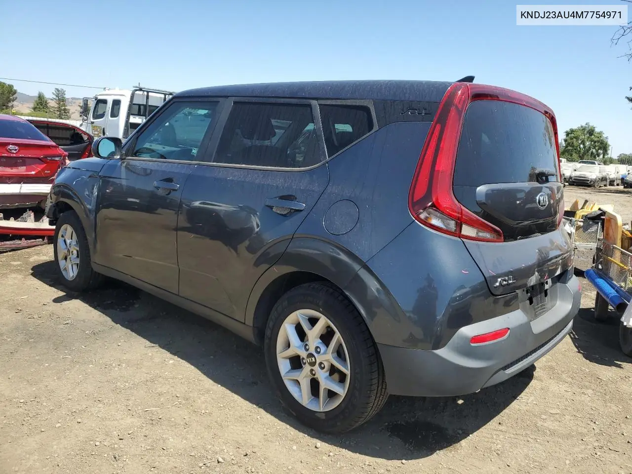 2021 Kia Soul Lx VIN: KNDJ23AU4M7754971 Lot: 62917015