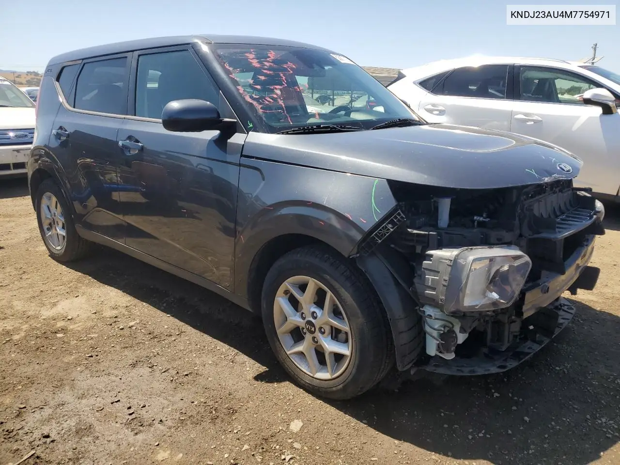 2021 Kia Soul Lx VIN: KNDJ23AU4M7754971 Lot: 62917015