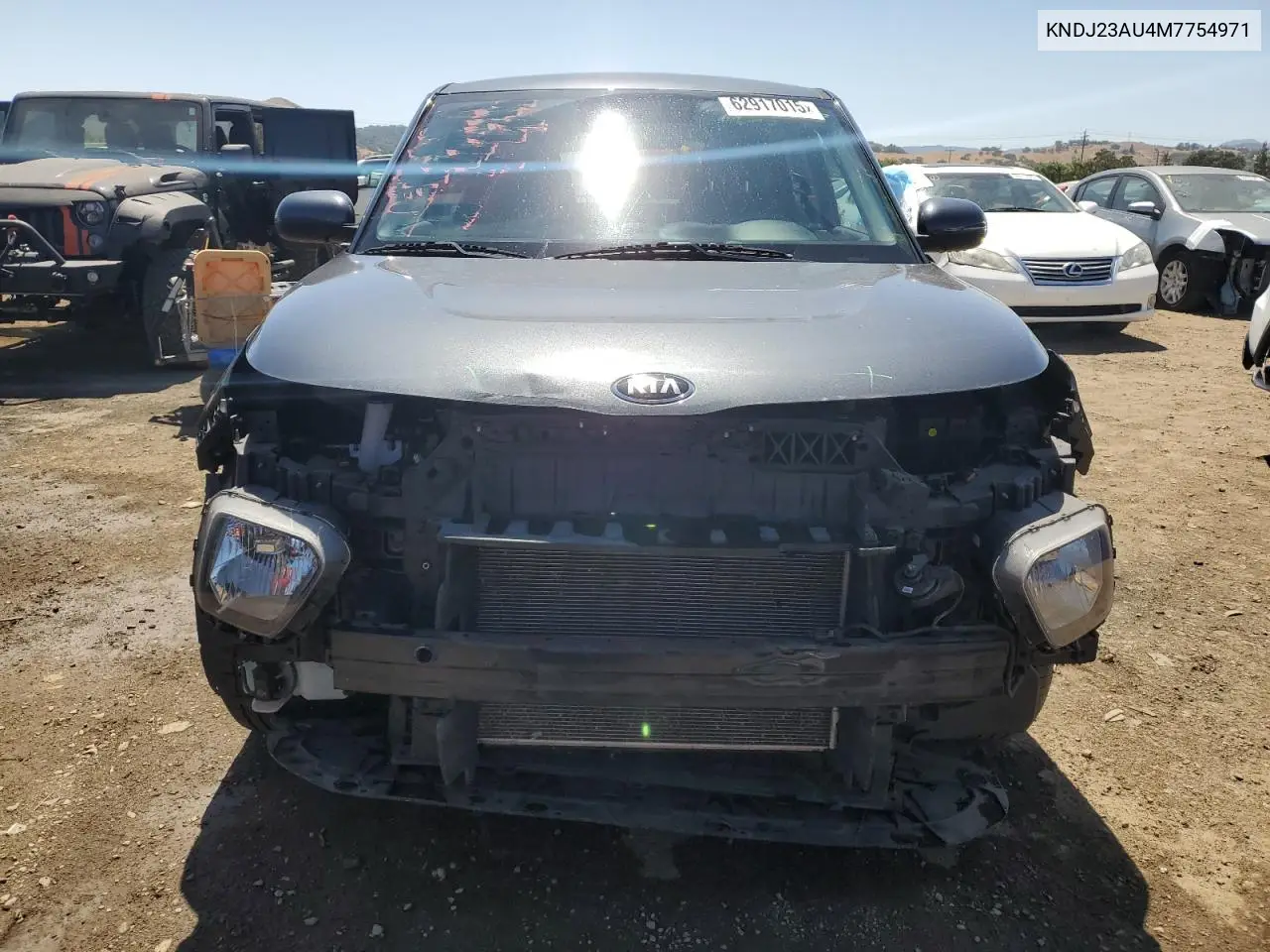 2021 Kia Soul Lx VIN: KNDJ23AU4M7754971 Lot: 62917015