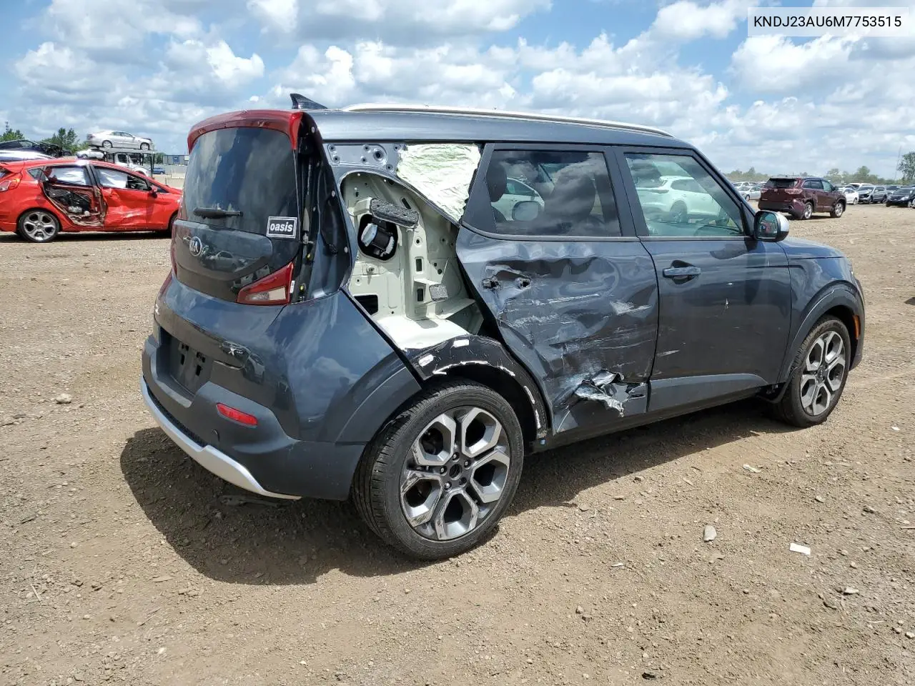 2021 Kia Soul Lx VIN: KNDJ23AU6M7753515 Lot: 63013505