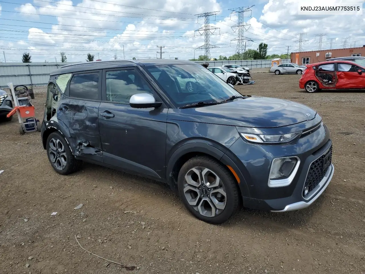 2021 Kia Soul Lx VIN: KNDJ23AU6M7753515 Lot: 63013505