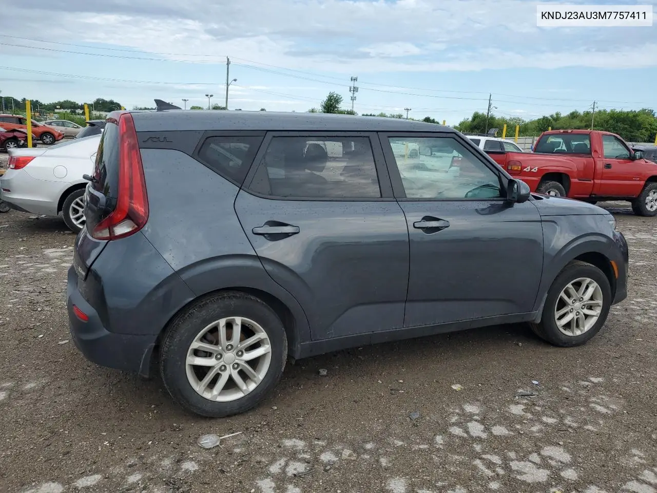 2021 Kia Soul Lx VIN: KNDJ23AU3M7757411 Lot: 63083695
