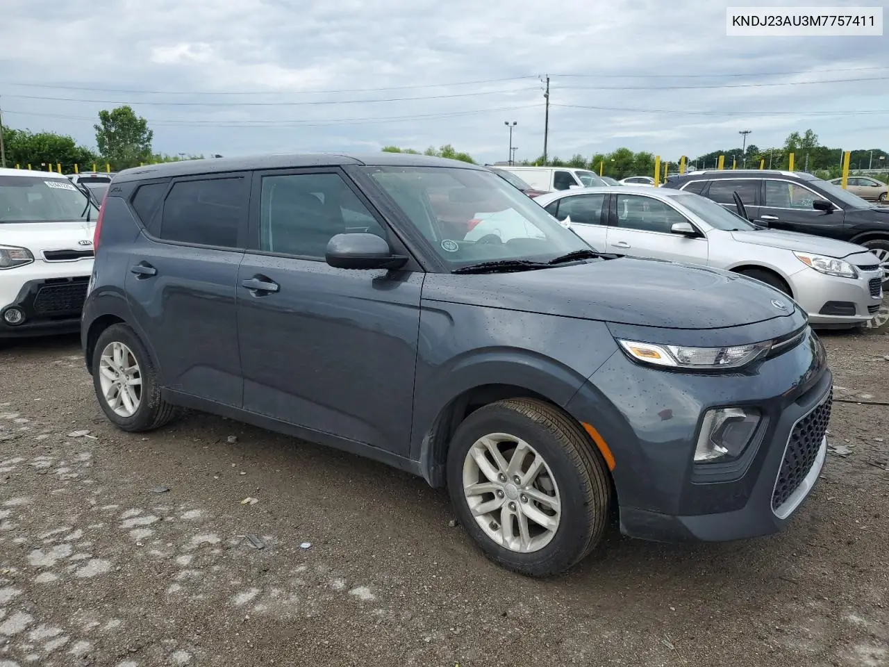 2021 Kia Soul Lx VIN: KNDJ23AU3M7757411 Lot: 63083695