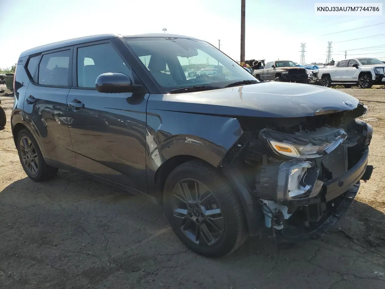 2021 Kia Soul Ex VIN: KNDJ33AU7M7744786 Lot: 65710895