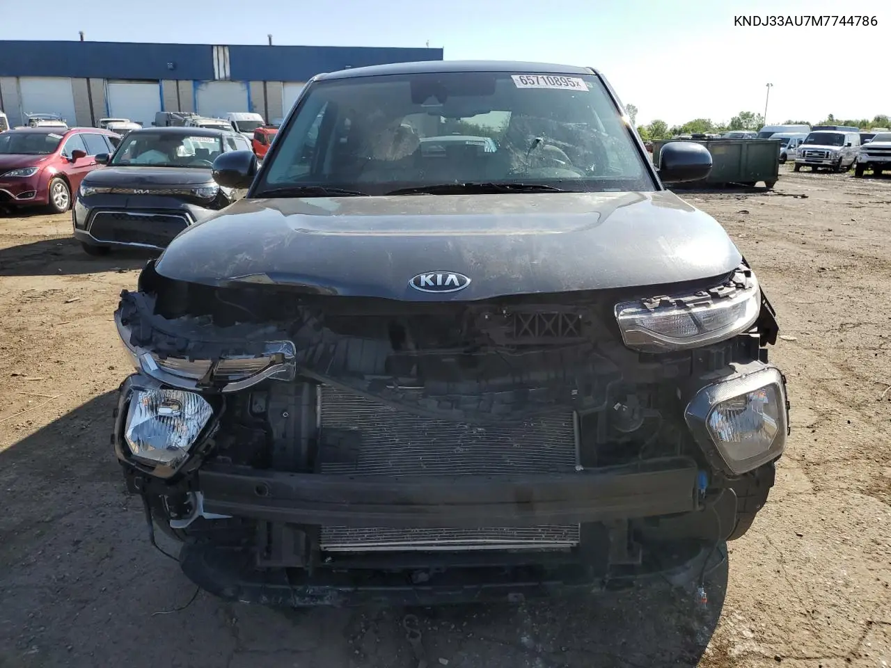 2021 Kia Soul Ex VIN: KNDJ33AU7M7744786 Lot: 65710895