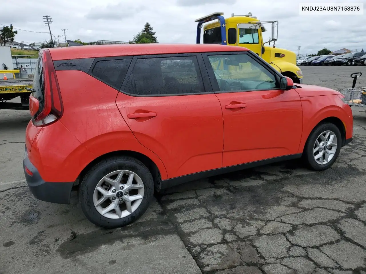 2022 Kia Soul Lx VIN: KNDJ23AU8N7158876 Lot: 53147065
