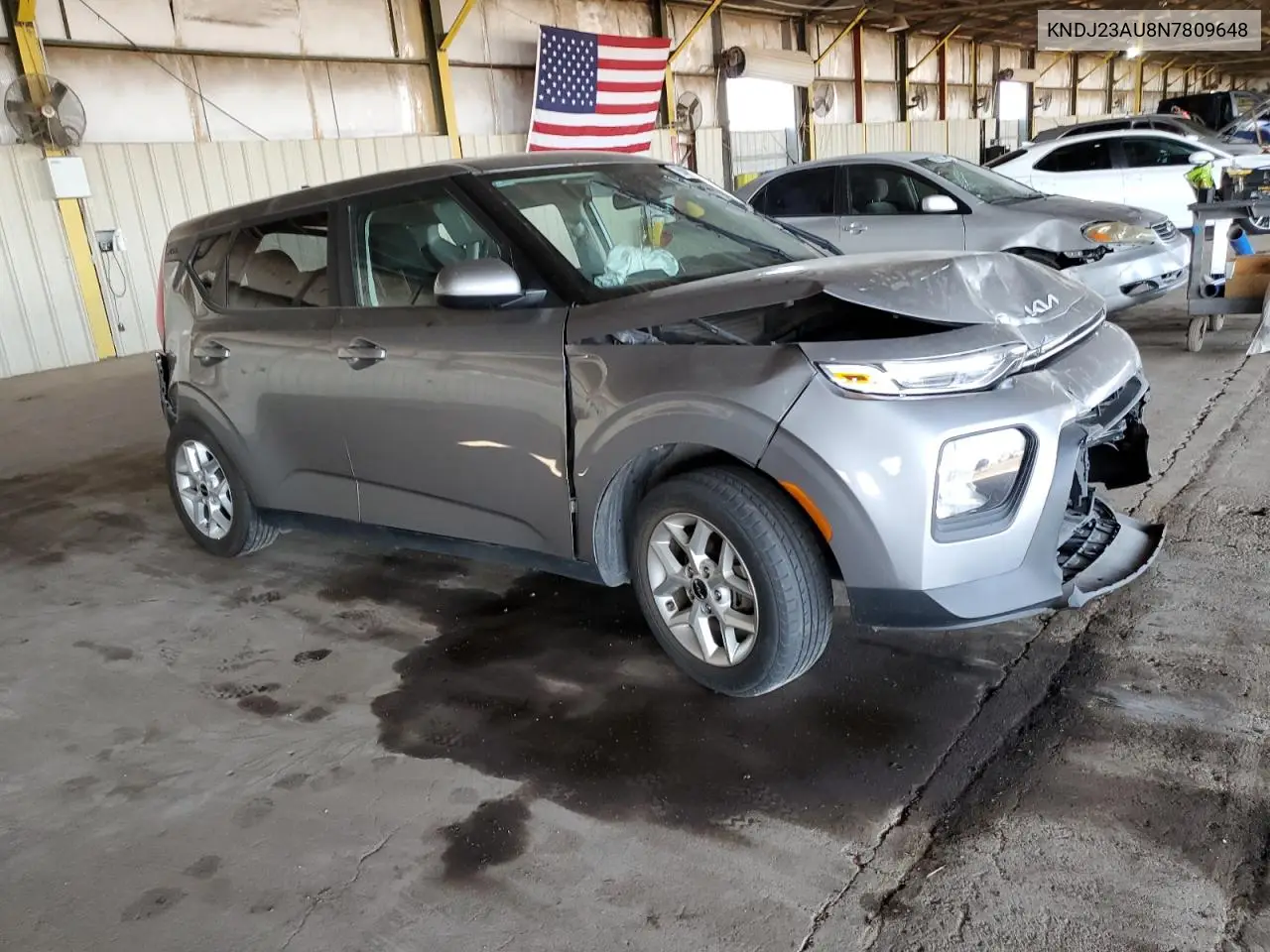 2022 Kia Soul Lx VIN: KNDJ23AU8N7809648 Lot: 53400245