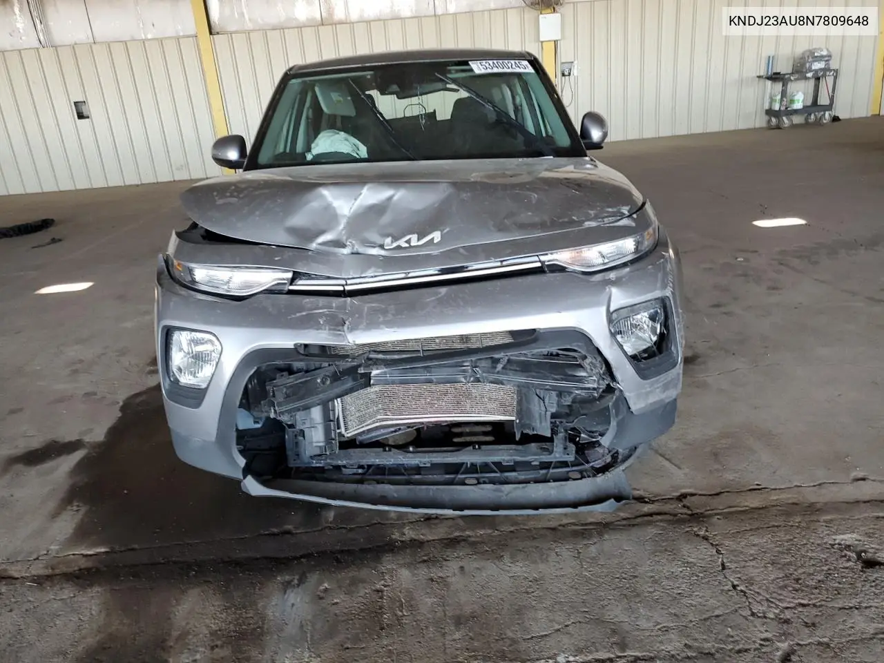 2022 Kia Soul Lx VIN: KNDJ23AU8N7809648 Lot: 53400245