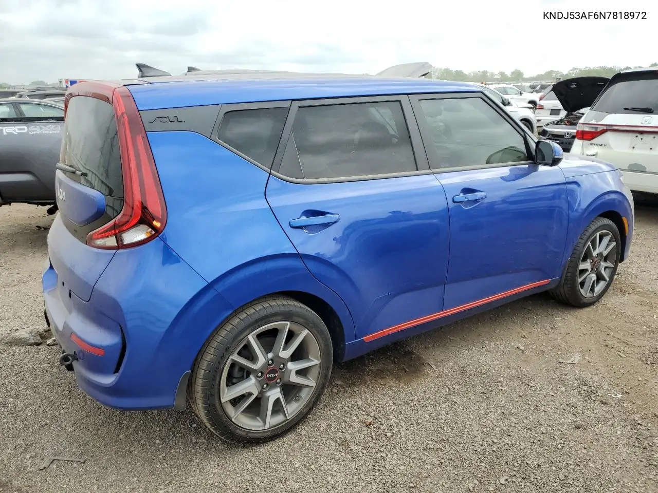 2022 Kia Soul Gt-Line Turbo VIN: KNDJ53AF6N7818972 Lot: 56344035