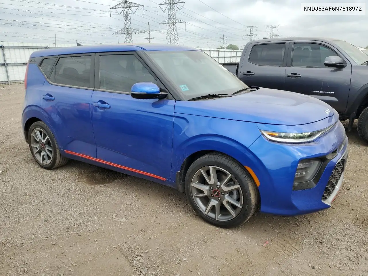 2022 Kia Soul Gt-Line Turbo VIN: KNDJ53AF6N7818972 Lot: 56344035
