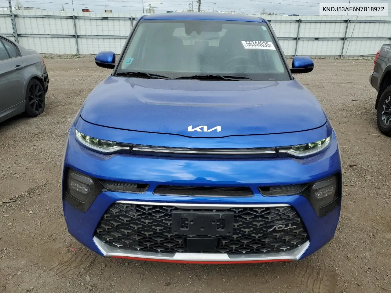 2022 Kia Soul Gt-Line Turbo VIN: KNDJ53AF6N7818972 Lot: 56344035