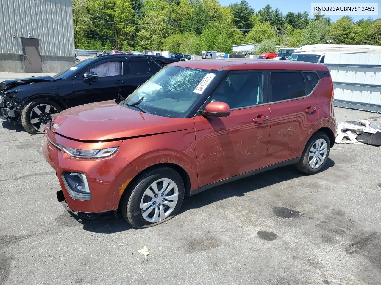 2022 Kia Soul Lx VIN: KNDJ23AU8N7812453 Lot: 56532375