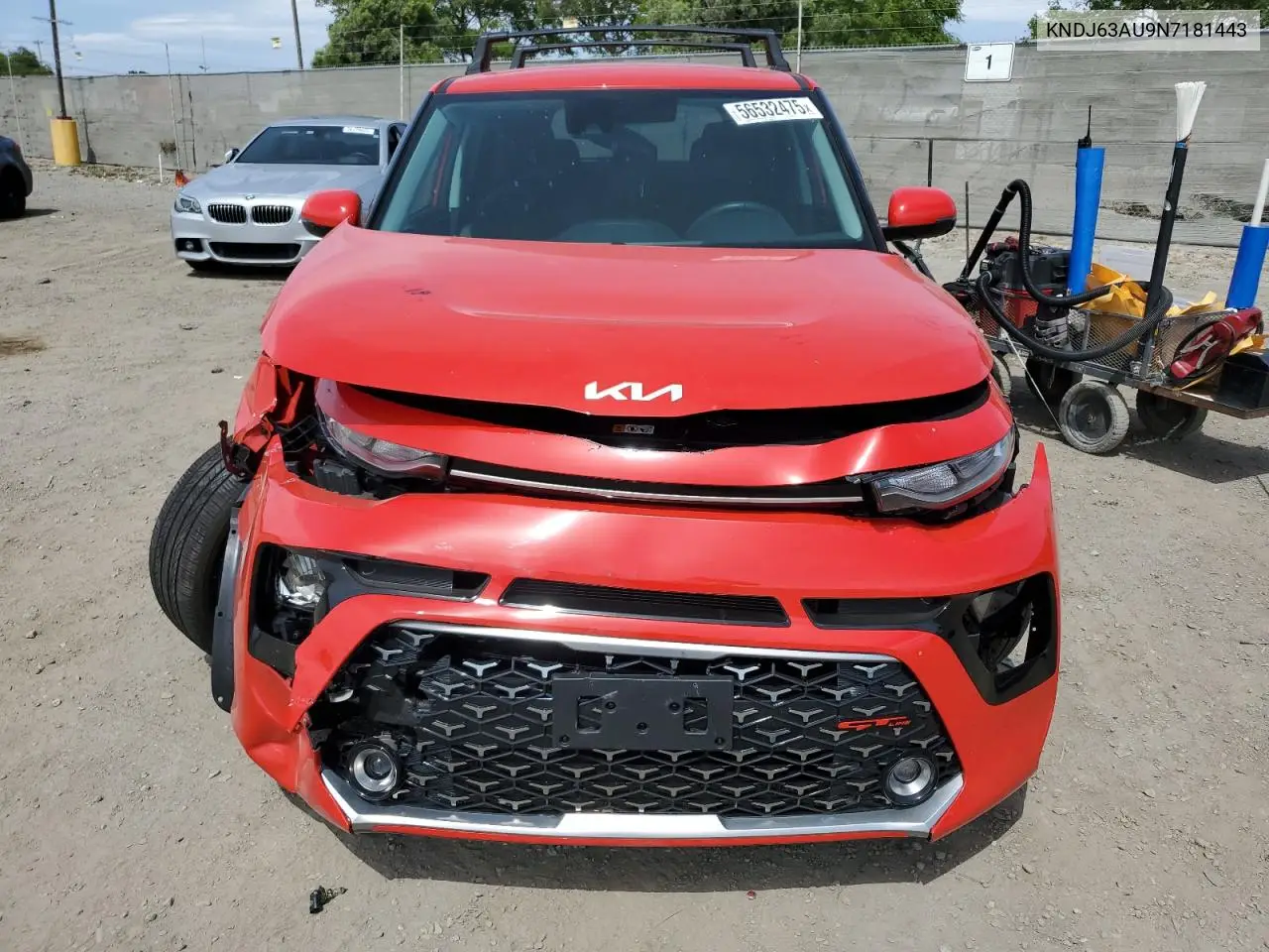 2022 Kia Soul Gt Line VIN: KNDJ63AU9N7181443 Lot: 56532475