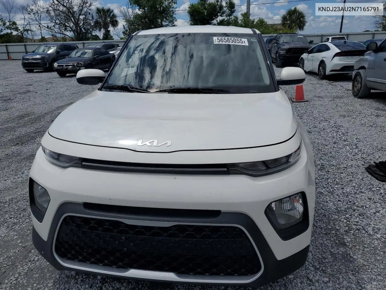 2022 Kia Soul Lx VIN: KNDJ23AU2N7165791 Lot: 56585055