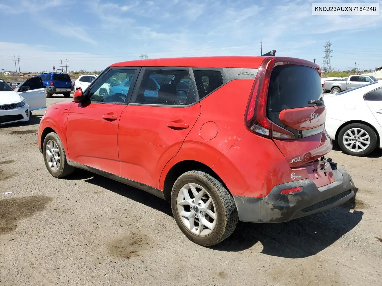 2022 Kia Soul Lx VIN: KNDJ23AUXN7184248 Lot: 57066295