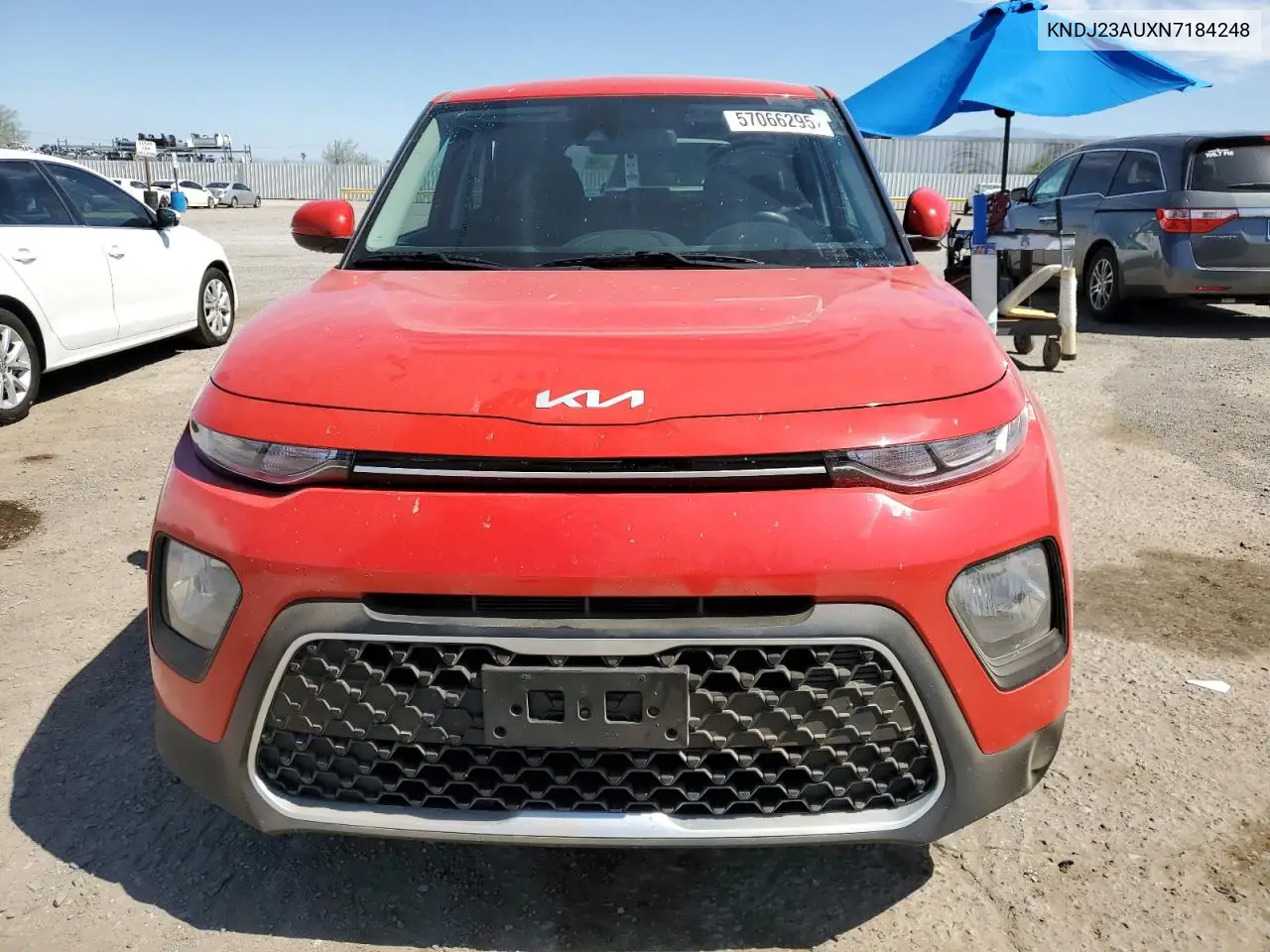 2022 Kia Soul Lx VIN: KNDJ23AUXN7184248 Lot: 57066295