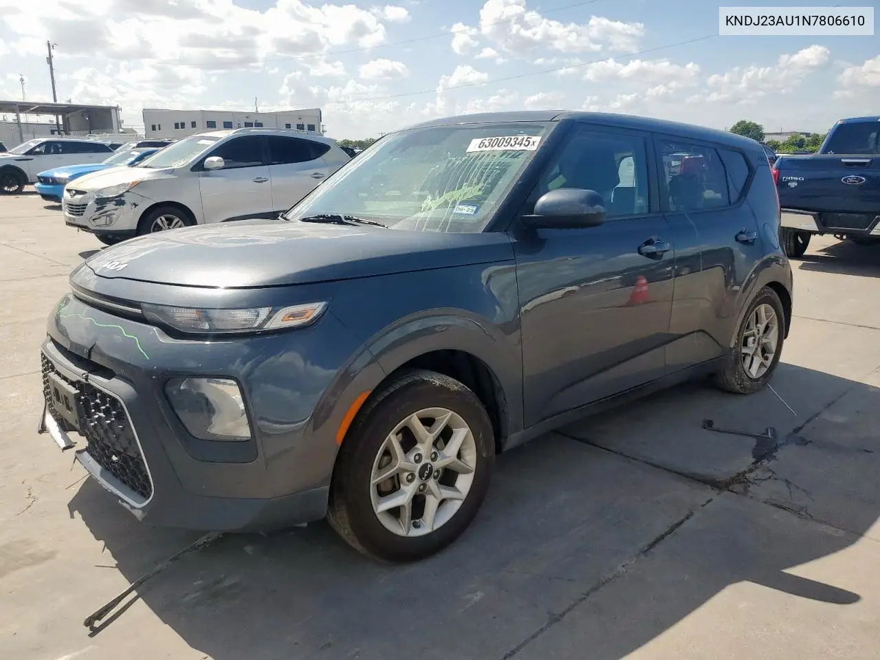 2022 Kia Soul Lx VIN: KNDJ23AU1N7806610 Lot: 63009345
